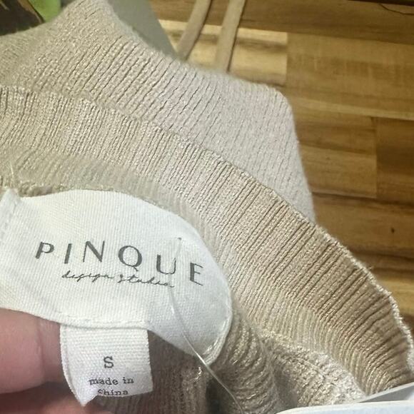 Pinque Oatmeal Long Button Vest – New With Tags - Picture 6 of 11